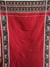 5712 SOLD - Handwoven Silk Double Ikat Patola Shawl - Recently Made-WOVENSOULS-Antique-Vintage-Textiles-Art-Decor