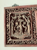575 Old Chinese sculpd Wood Art