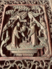 575 Old Chinese sculpd Wood Art