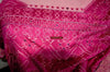 578 Superb White & Pink Likhni Swat Valley Bagh Phulkari Textile Art handmade-WOVENSOULS-Antique-Vintage-Textiles-Art-Decor