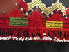 590 Semi Antique Abbasi Kohistan Wedding Shawl Textile with Superfine Embroidery-WOVENSOULS-Antique-Vintage-Textiles-Art-Decor