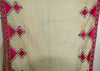 593 Antique Swat Valley Wedding Shawl Textile with Silk Embroidery-WOVENSOULS-Antique-Vintage-Textiles-Art-Decor