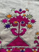 594 Swat Valley Shawl Fragment-WOVENSOULS-Antique-Vintage-Textiles-Art-Decor