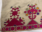 594 Swat Valley Shawl Fragment-WOVENSOULS-Antique-Vintage-Textiles-Art-Decor