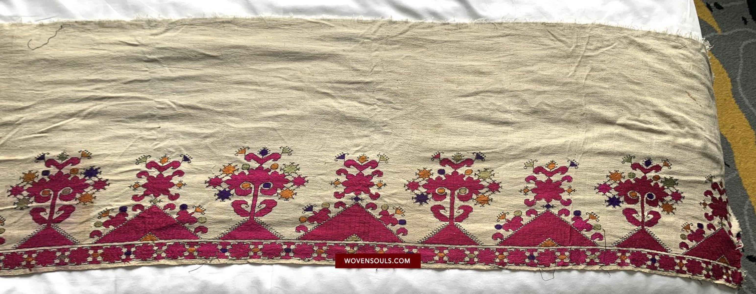 594 Swat Valley Shawl Fragment-WOVENSOULS-Antique-Vintage-Textiles-Art-Decor