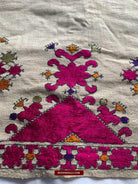 594 Swat Valley Shawl Fragment-WOVENSOULS-Antique-Vintage-Textiles-Art-Decor