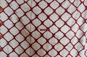 603 SOLD Rare White Chand Bagh Phulkari Wedding Textile Embroidery-WOVENSOULS-Antique-Vintage-Textiles-Art-Decor