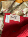 605 Weißer Chand Bagh Phulkari Indisches Textil
