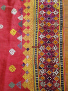 611 Superfine Antique Embroidery Pillow Case cover from Rajasthan / Sind / Sindh-WOVENSOULS-Antique-Vintage-Textiles-Art-Decor