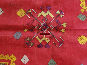 611 Superfine Antique Embroidery Pillow Case cover from Rajasthan / Sind / Sindh-WOVENSOULS-Antique-Vintage-Textiles-Art-Decor