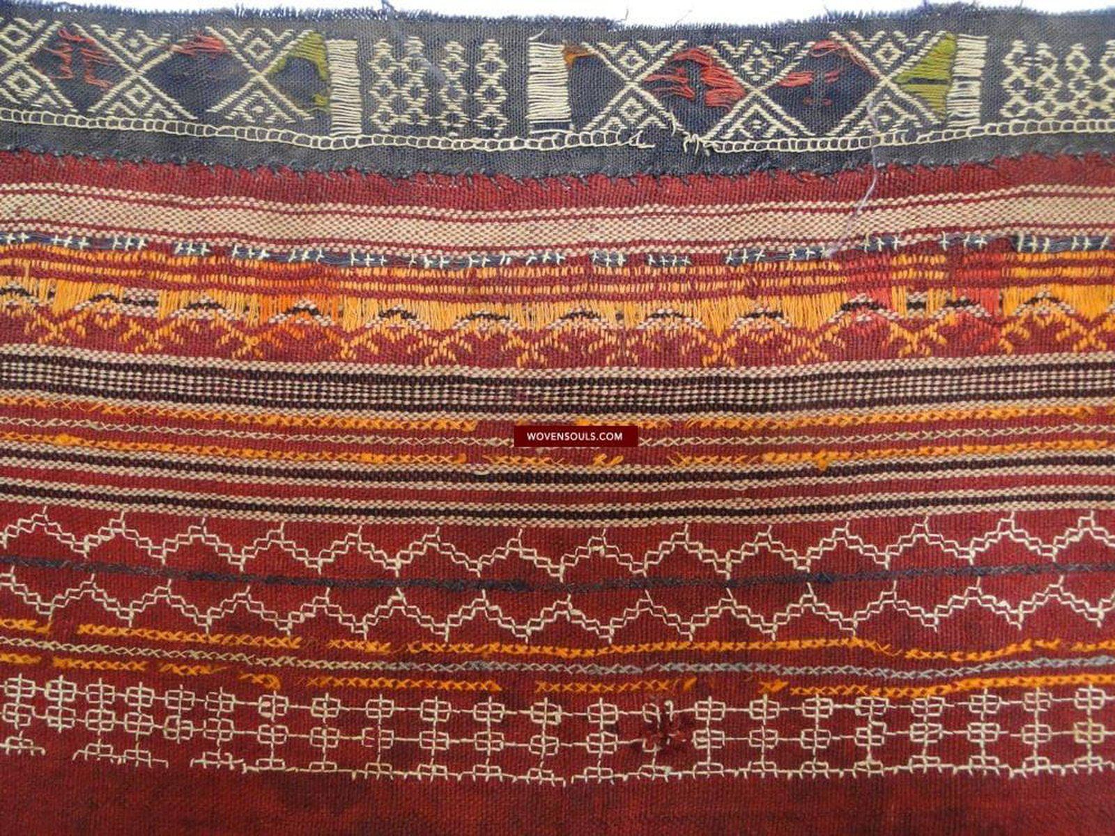 616 Old Shekhawati Bishnoi Wedding Odhana Shawl-WOVENSOULS-Antique-Vintage-Textiles-Art-Decor