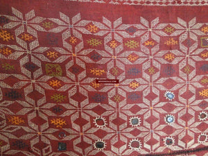 616 Old Shekhawati Bishnoi Wedding Odhana Shawl-WOVENSOULS-Antique-Vintage-Textiles-Art-Decor