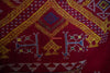 617 Old Wool Shekhawati Bishnoi Wedding Shawl Indian Textile Rajasthan-WOVENSOULS-Antique-Vintage-Textiles-Art-Decor