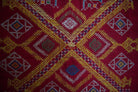 617 Old Wool Shekhawati Bishnoi Wedding Shawl Indian Textile Rajasthan-WOVENSOULS-Antique-Vintage-Textiles-Art-Decor