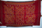 617 Old Wool Shekhawati Bishnoi Wedding Shawl Indian Textile Rajasthan-WOVENSOULS-Antique-Vintage-Textiles-Art-Decor