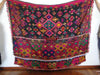 622 Vintage Kohistan Wedding Shawl with Embroidery-WOVENSOULS-Antique-Vintage-Textiles-Art-Decor