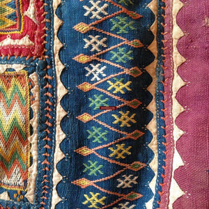 666 Fabulous Large Banjara Textile with a Variety of Motif Patterns-WOVENSOULS-Antique-Vintage-Textiles-Art-Decor