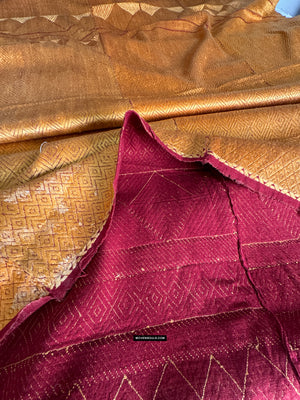 672 Varida Bagh Phulkari Arte textil indio hecho a mano