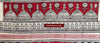682 Semi-Antique Mata Ni Pachedi Hand Painted Block Printed Kalamkari Textile Art-WOVENSOULS-Antique-Vintage-Textiles-Art-Decor