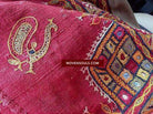 689 Large Sling Bag made of Antique Indian Textile-WOVENSOULS-Antique-Vintage-Textiles-Art-Decor