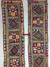 695 Vintage Gujarat Embroidery - Indian Textile Art for Wall Decor-WOVENSOULS-Antique-Vintage-Textiles-Art-Decor