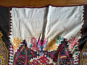 721 Vintage Embroidery Dhaniyo Panel from Kutch Gujarat