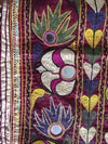 727 Old Cradle Cloth Ghodiyu or Dhaniyo Embroidered Textile Art-WOVENSOULS-Antique-Vintage-Textiles-Art-Decor