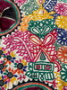 730 Vintage Stickerei Dhaniyo Panel von Kutch Gujarat