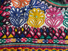 730 Vintage Stickerei Dhaniyo Panel von Kutch Gujarat