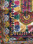 736 Vintage Rabari Dowry Bag with Embroidery - Textile Art of Gujarat-WOVENSOULS-Antique-Vintage-Textiles-Art-Decor