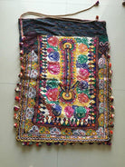 736 Vintage Rabari Dowry Bag with Embroidery - Textile Art of Gujarat-WOVENSOULS-Antique-Vintage-Textiles-Art-Decor