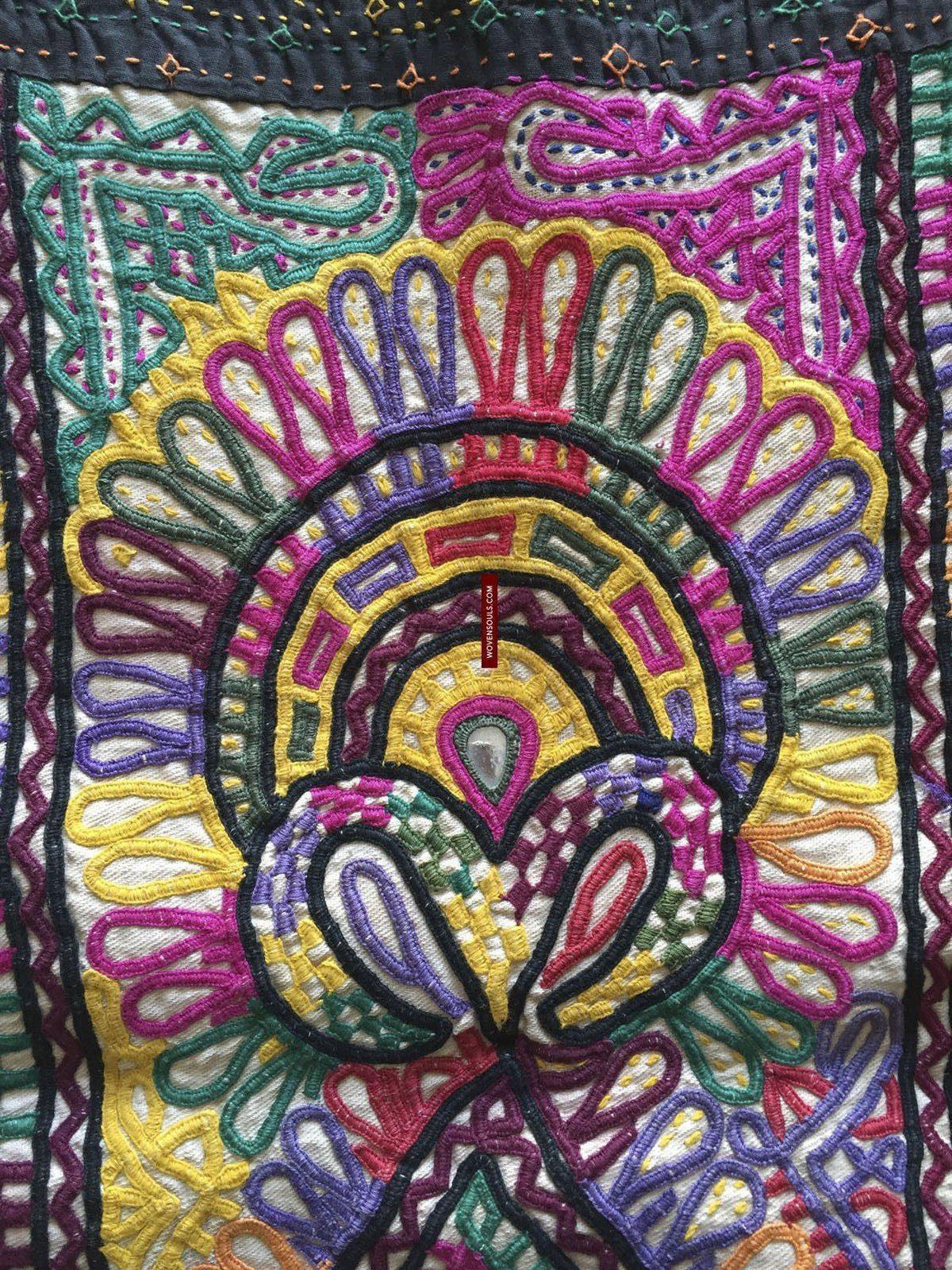 737 Vintage Rabari Dowry Bag - Textile Art of Gujarat-WOVENSOULS-Antique-Vintage-Textiles-Art-Decor