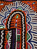 744 Vintage Rabari Chakda Chaakla Textilkunst für Wanddekoration