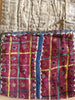 759 Old Banjara Handwoven Cotton Pouch with Embroidery-WOVENSOULS-Antique-Vintage-Textiles-Art-Decor