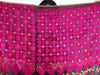 768 Semi-antique Swat Black Shawl-WOVENSOULS-Antique-Vintage-Textiles-Art-Decor