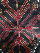 771 SOLD Vintage Kohistan Wedding Shawl with superfine Abbasi Embroidery-WOVENSOULS-Antique-Vintage-Textiles-Art-Decor