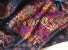 771 SOLD Vintage Kohistan Wedding Shawl with superfine Abbasi Embroidery-WOVENSOULS-Antique-Vintage-Textiles-Art-Decor