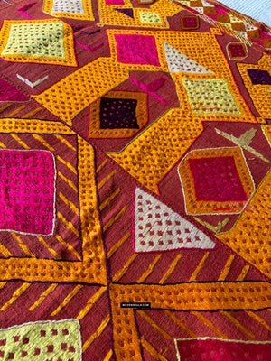 794 DWAR DE DARSHAN RARO Phulkari Bagh textil
