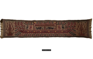 796 antichi palepai tampan tessuto di panno sumatran tessile