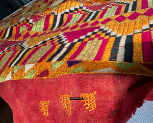 825 vintage  Phulkari Bagh avec de belles bordures