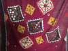 861 Banjara Odhana with Tie Dye Base Cloth-WOVENSOULS-Antique-Vintage-Textiles-Art-Decor