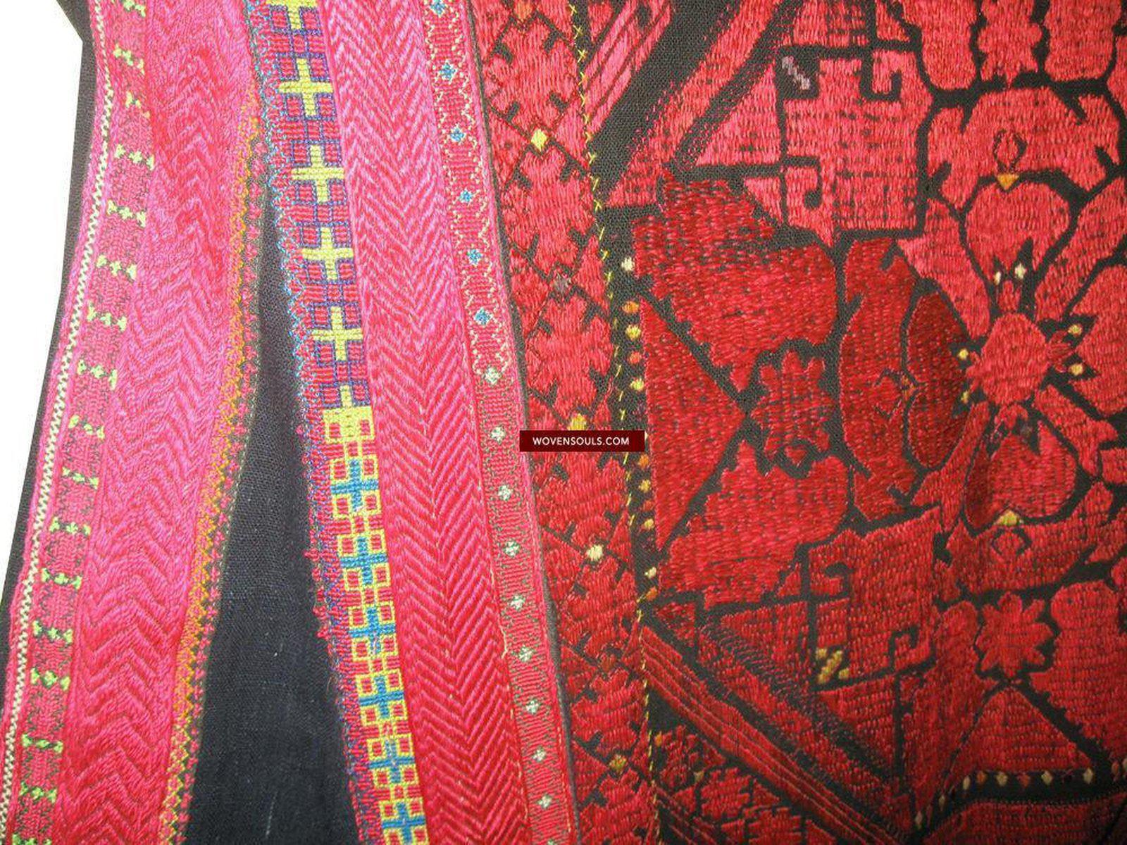 869 Antique Bridal Swat Valley / Nuristan Wedding Dress-WOVENSOULS-Antique-Vintage-Textiles-Art-Decor