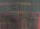 881 SOLD Vintage Batak Ulos - Beaded Shoulder Cloth of the Batak People-WOVENSOULS-Antique-Vintage-Textiles-Art-Decor