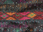 881 SOLD Vintage Batak Ulos - Beaded Shoulder Cloth of the Batak People-WOVENSOULS-Antique-Vintage-Textiles-Art-Decor