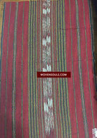 884 Rare Vintage Burmese Hilltribe Textile with Job's Tear Seeds-WOVENSOULS-Antique-Vintage-Textiles-Art-Decor