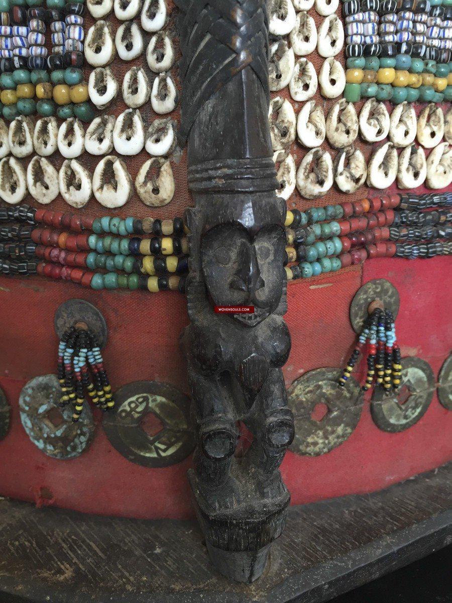 886 MASTERPIECE - Antique Maloh Dayak Baby Carrier from Borneo-WOVENSOULS-Antique-Vintage-Textiles-Art-Decor