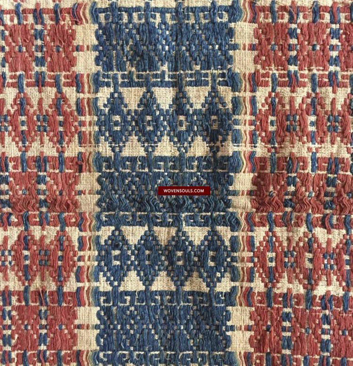 888 Vintage Balinese Ceremonial Weaving-WOVENSOULS-Antique-Vintage-Textiles-Art-Decor