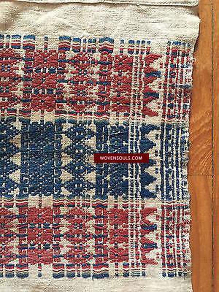 888 Vintage Balinese Ceremonial Weaving-WOVENSOULS-Antique-Vintage-Textiles-Art-Decor