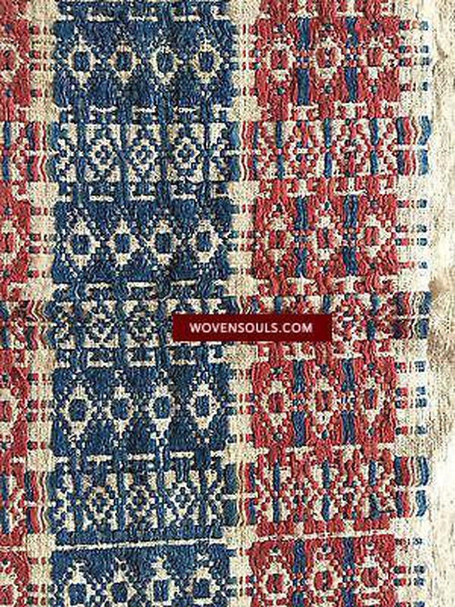 888 Vintage Balinese Ceremonial Weaving-WOVENSOULS-Antique-Vintage-Textiles-Art-Decor