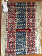 888 Vintage Balinese Ceremonial Weaving-WOVENSOULS-Antique-Vintage-Textiles-Art-Decor